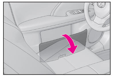 Lexus RX. Utilisation des rangements