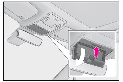 Lexus RX. Utilisation des rangements
